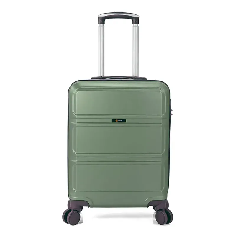 Βαλίτσα Καμπίνας Με Προέκταση BENZI (55x39x20-24cm) Χακί BZ5739