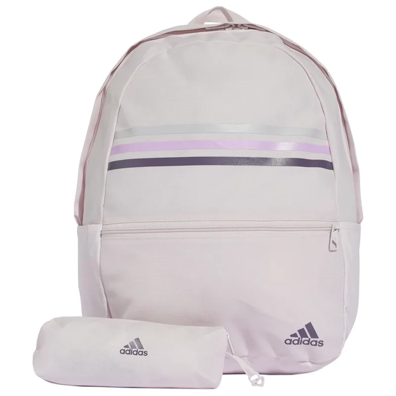 Adidas Τσάντα πλάτης Classic Horizontal 3-Stripes Backpack 27,75 Lt Ροζ