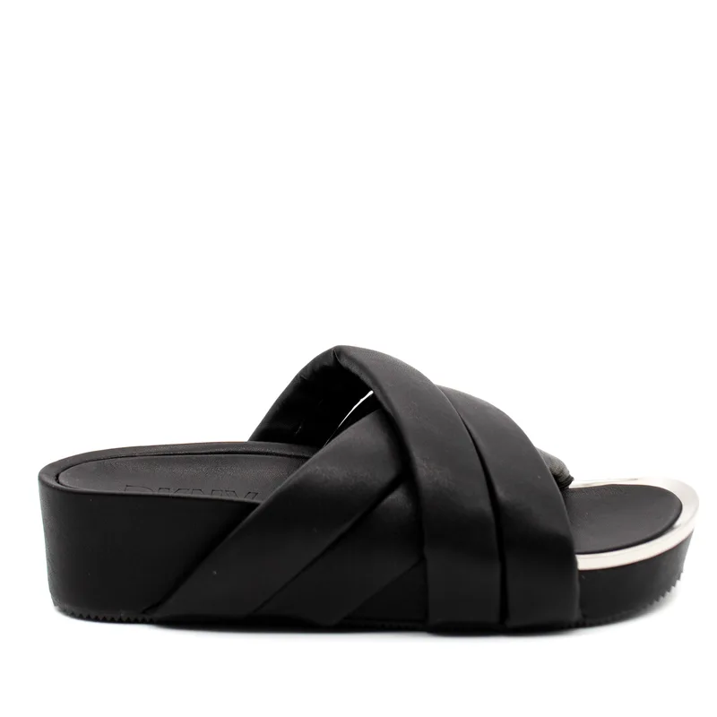 Γυναικείες Vienna Παντόφλες Μαύρες DKNY K1204649-BLACK