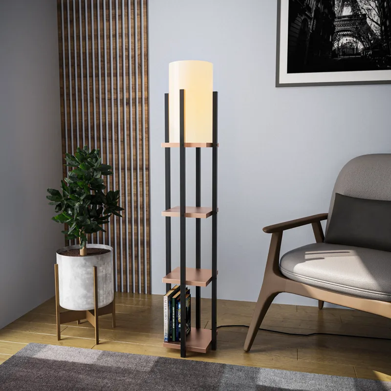 Φωτιστικό Δαπέδου Shelf Lamp - 8113 892Opv1155 (Φ20x34)
