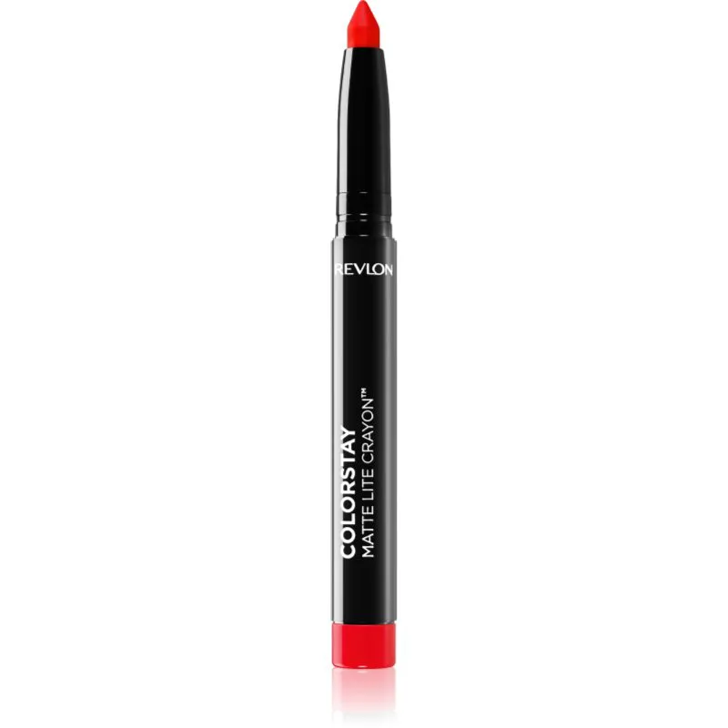 Revlon Cosmetics ColorStay™ Matte Lite Crayon ματ κραγιόν σε μολύβι απόχρωση 009 Ruffled Feathers 1.4 γρ