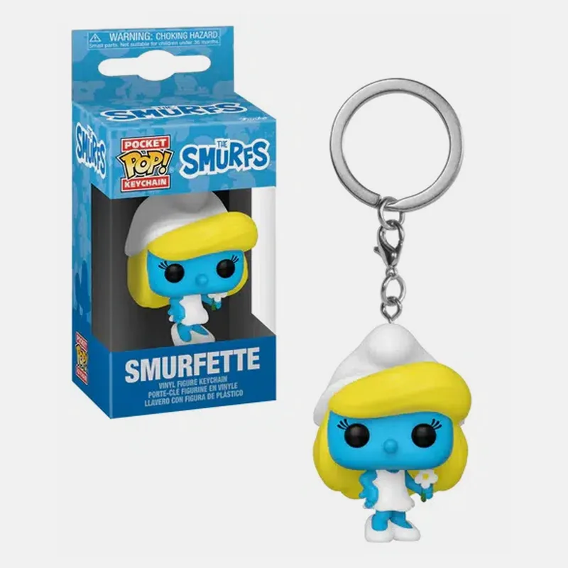 Funko Pop! The Smurfs – Smurfette Vinyl Miniature Μπρελόκ (9000251214_1523)
