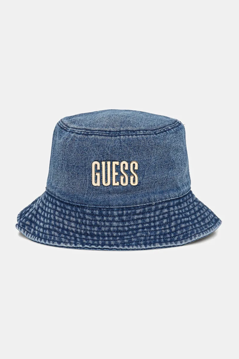 Γυναικείο καπέλο bucket βαμβακερό Guess