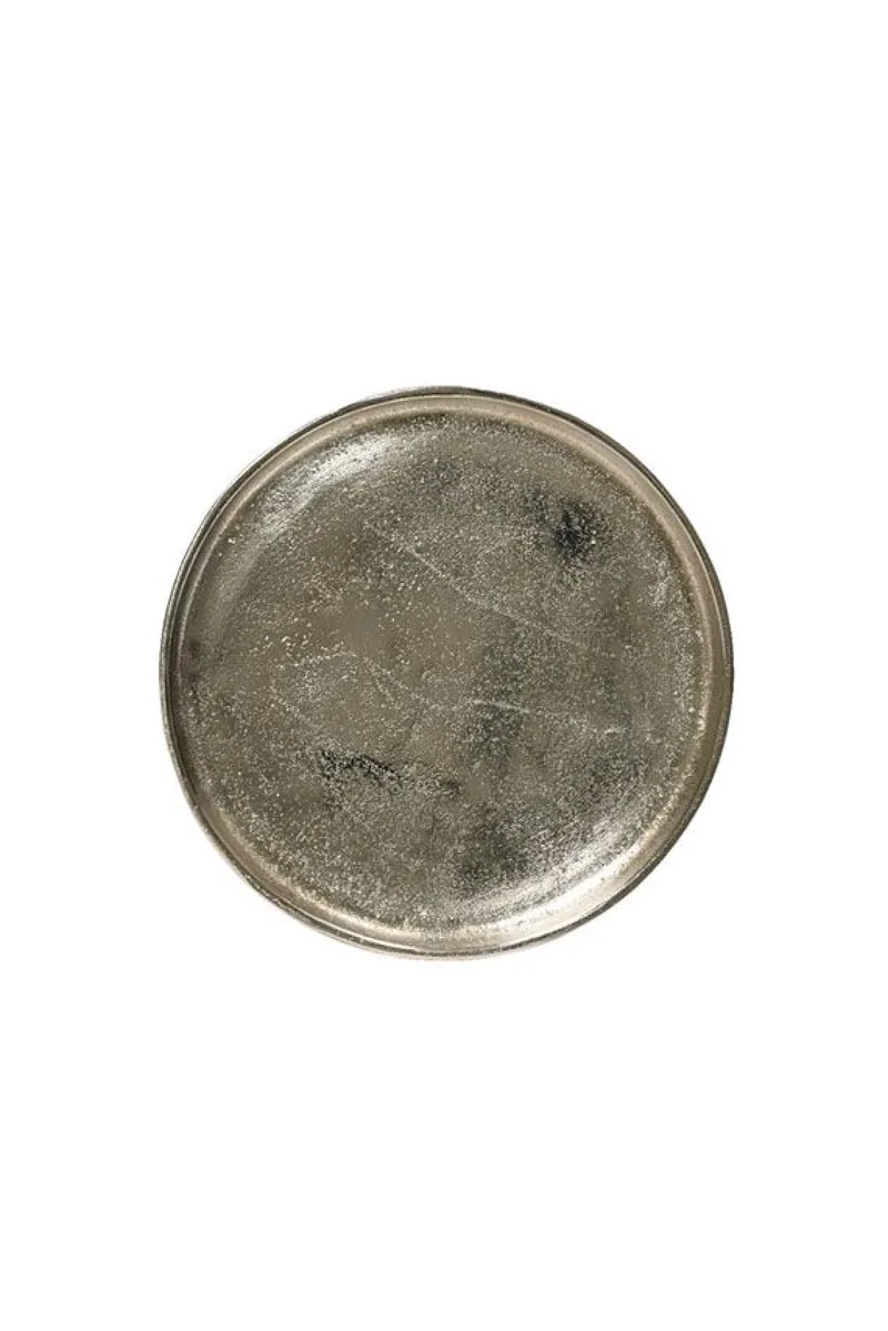 Δισκος Μεταλλικος 20Cm 20.25x20.25x2.5cm Μονόχρωμο Kaeming