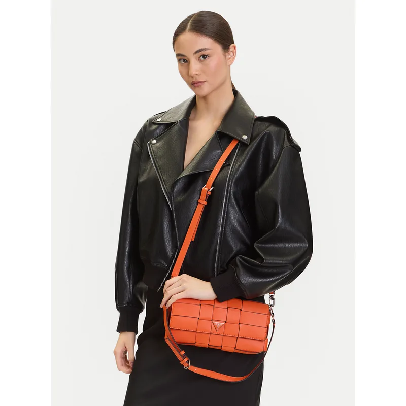 Τσάντα Guess Maylee HWWG96 61190 Πορτοκαλί