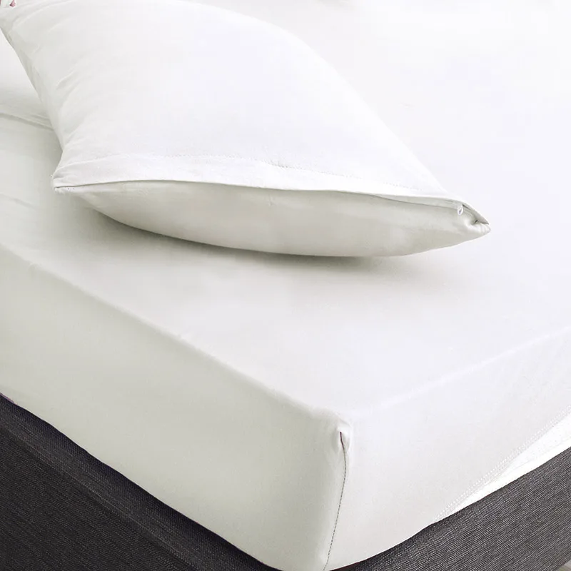 Επίστρωμα + Μαξιλαροθήκες King Size 180X200+25 Rythmos Essential 01 Λευκο Με Λάστιχο (180x200+25)