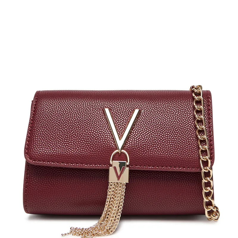 Τσάντα Valentino Divina VBS1R403G Μπορντό