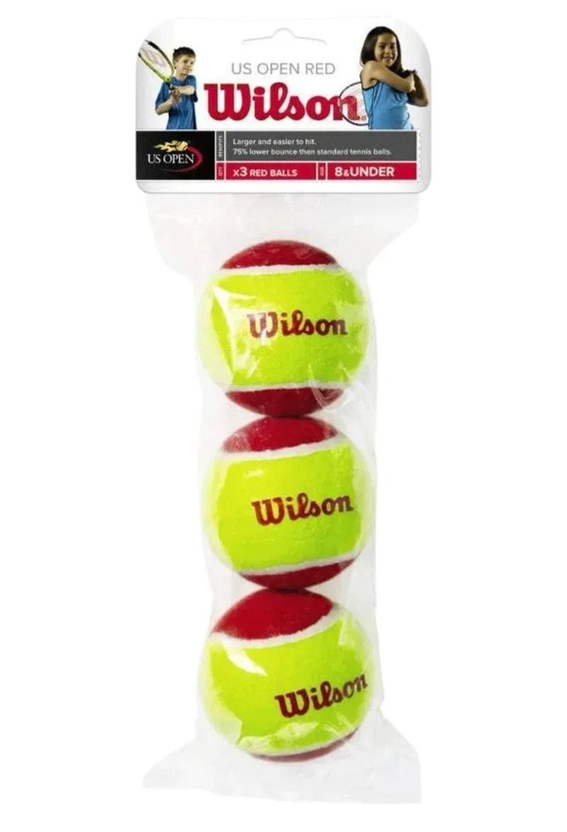 Μπαλάκια Τένις Wilson Starter Red (3 Pack) WRT137001-00 Unisex Παιδικό
