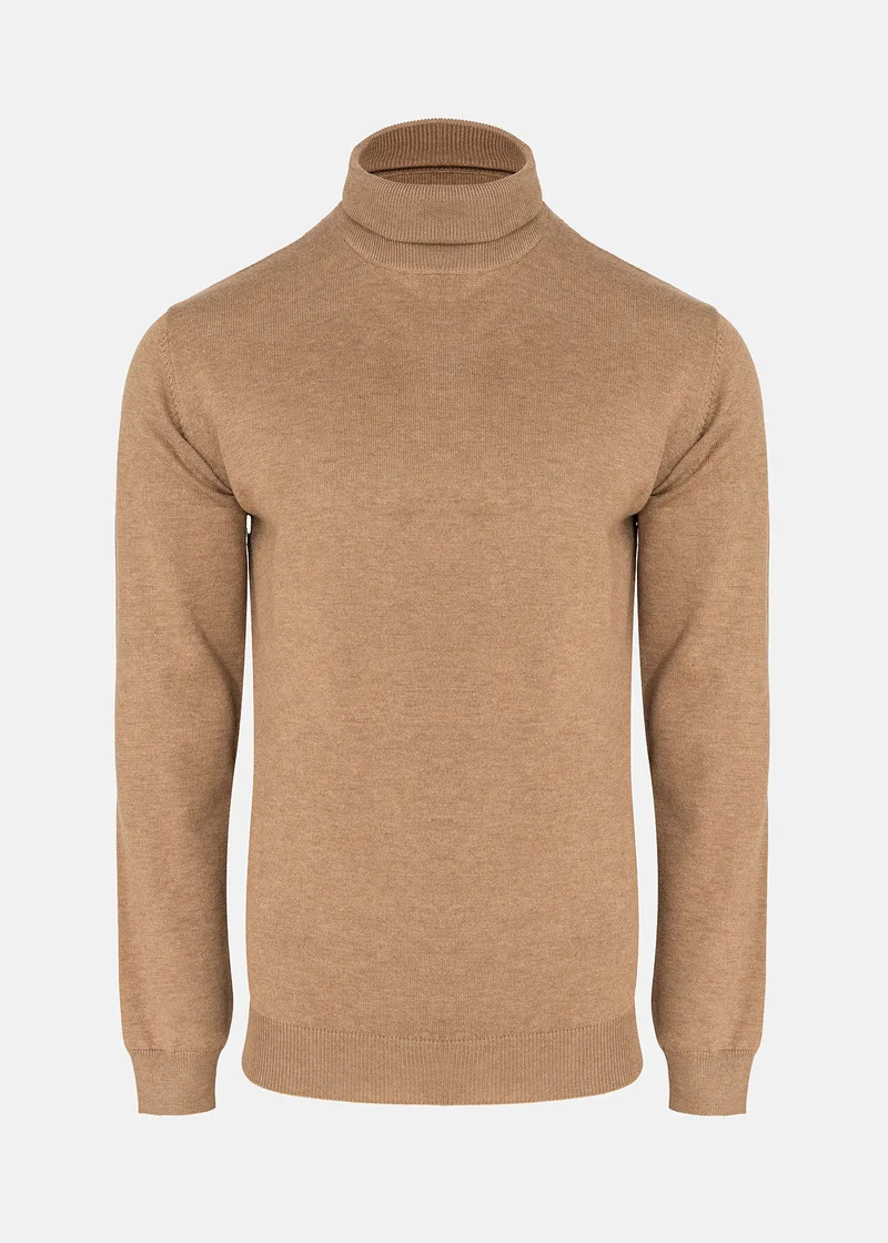 Hamaki Ho Ζιβάγκο της σειράς Turtleneck - MI3120H Camel