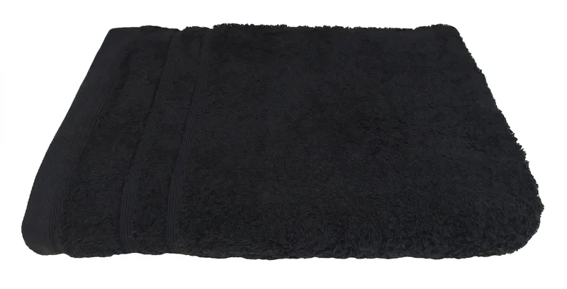 Πετσέτα Πισίνας Anesis POOL STANDARD Line Cotton 100% 500gr/m2 Μαύρη 75x145