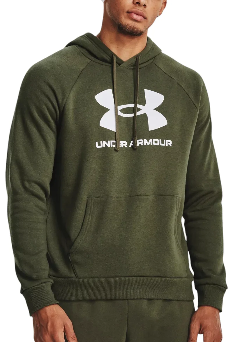 Μπλούζα Μακρυμάνικη Under Armour Rival Fleece Logo Hoodie 1379758-390 Ανδρικό