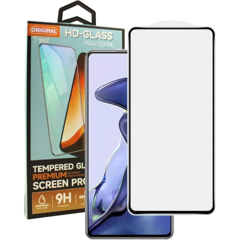 Tempered Glass Samsung Galaxy S25 T-Max Premium Full Glue Αντιχαρακτικό Γυαλί Προστασίας Οθόνης - Black (5206015081798)