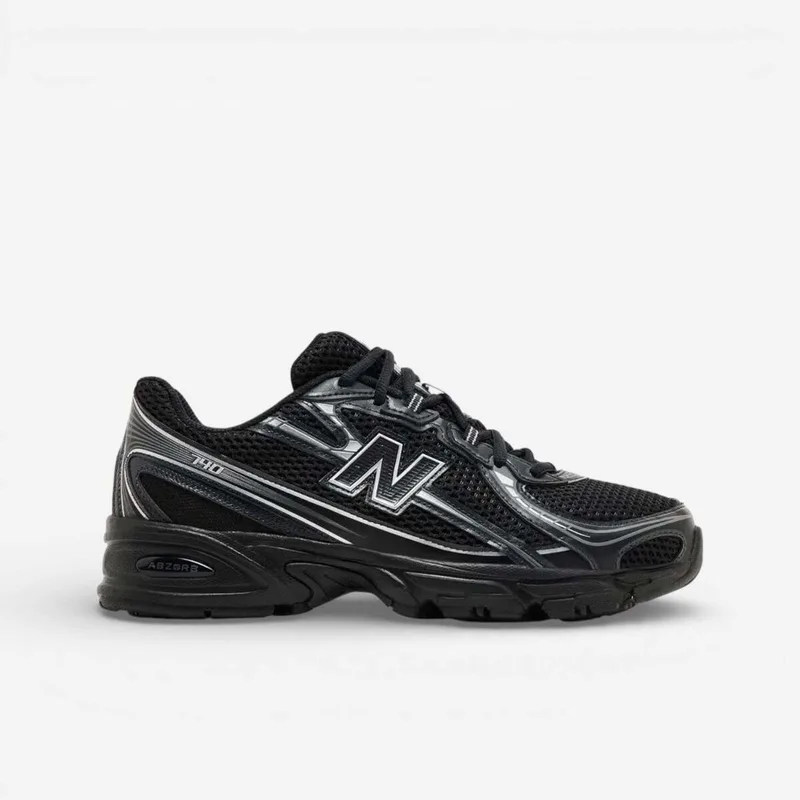 Xαμηλά Sneakers New Balance 740v2 Black Grey Silver