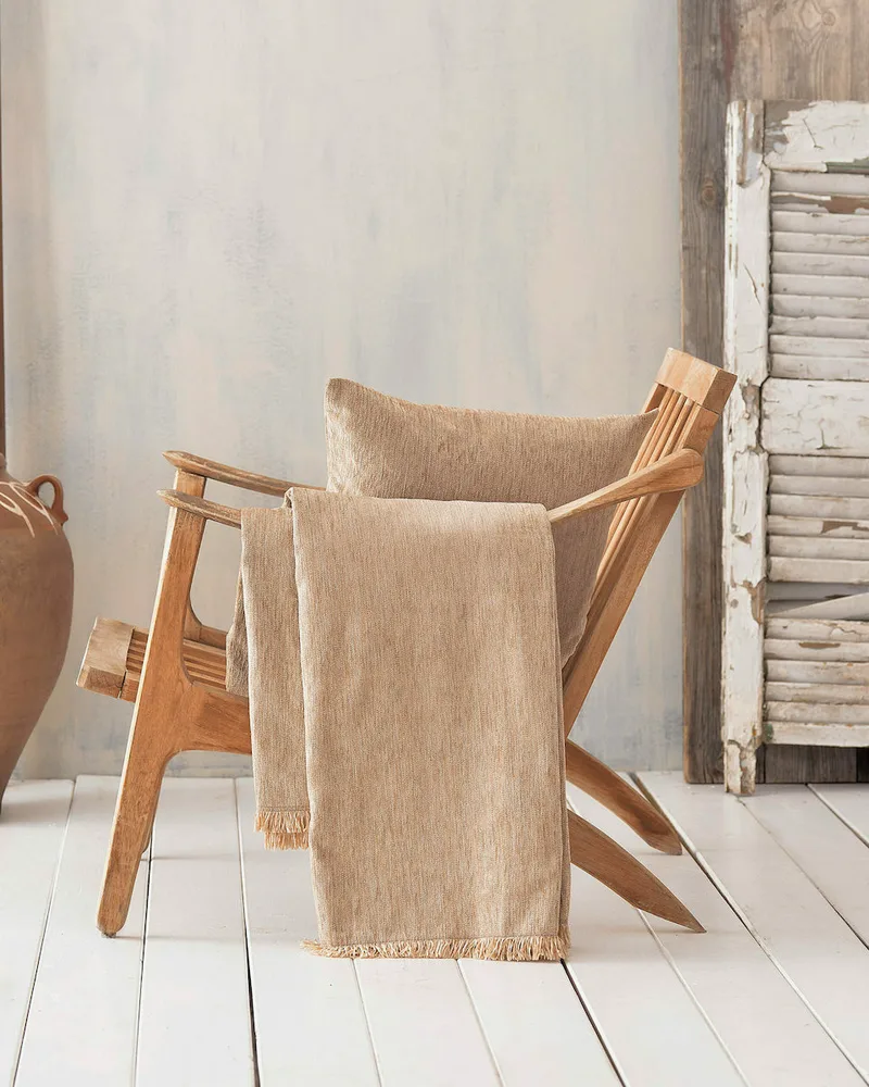 Ριχτάρι τριθέσιου (180Χ280) KIDAL DARK BEIGE, RYTHMOS HOME
