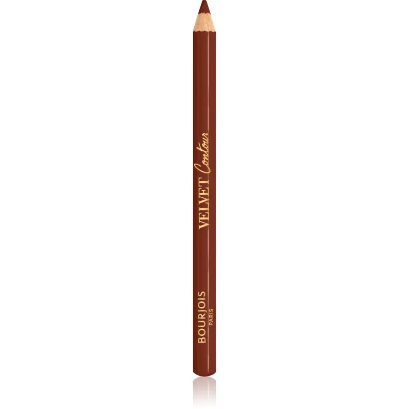Bourjois Velvet Contour μολύβι περιγράμματος για τα χείλη απόχρωση 12 Brunette 1,14 γρ