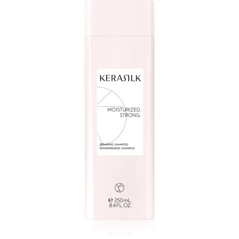 KERASILK Essentials Repairing Shampoo καθαριστικό και καταπραϋντικό σαμπουάν για ξηρά και κατεστραμμένα μαλλιά 250 ml