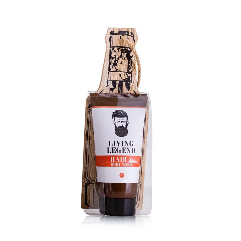 Living Legend Hair & Body Wash with Bottle Opener 100ml