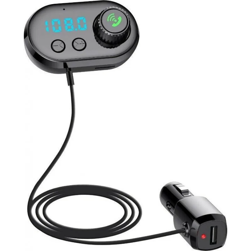 Bluetooth Πομπός Αυτοκινήτου με Micro SD, MP3 Player, φορτιστή USB και αρωματικό
