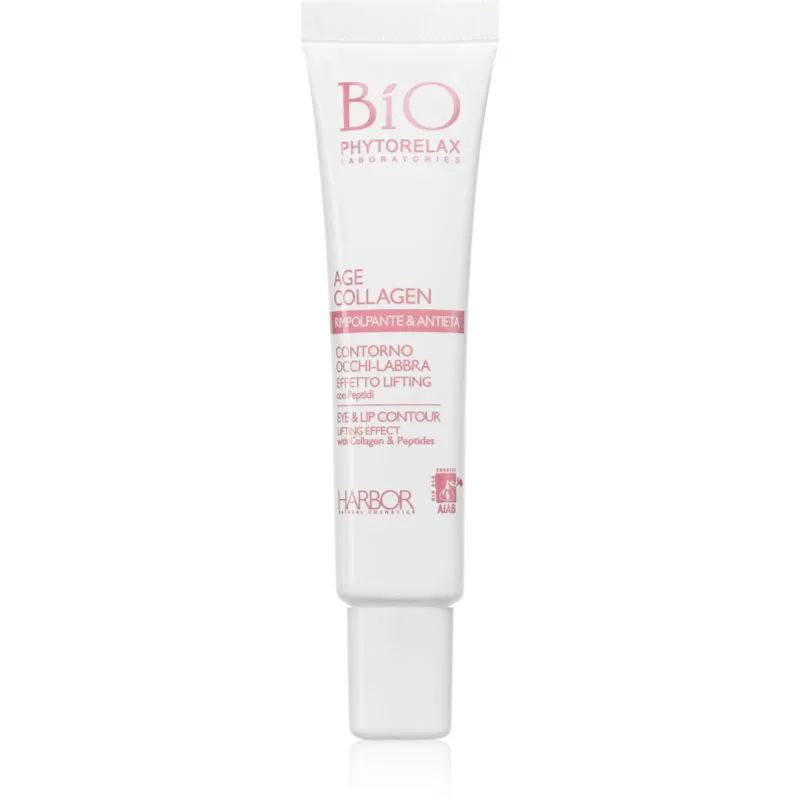 Phytorelax Laboratories Age Collagen συσφικτική κρέμα για περίγραμμα των ματιών και χειλιών 15 ml