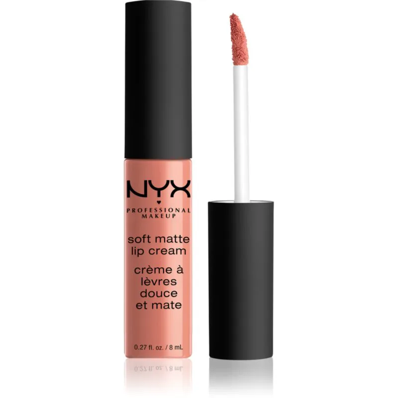 NYX Professional Makeup Soft Matte Lip Cream Υγρό ματ κραγιόν απόχρωση 02 Stockholm 8 ml