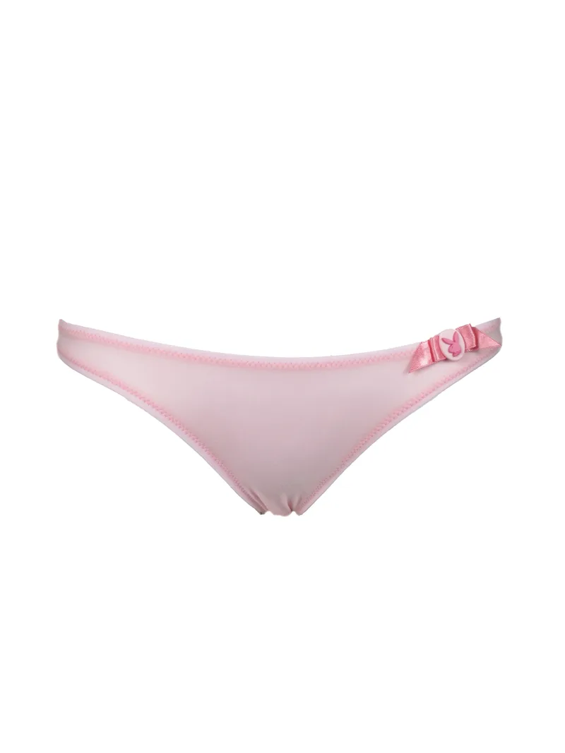 Σλιπ Playboy Logo P481A-PINK Γυναικείο