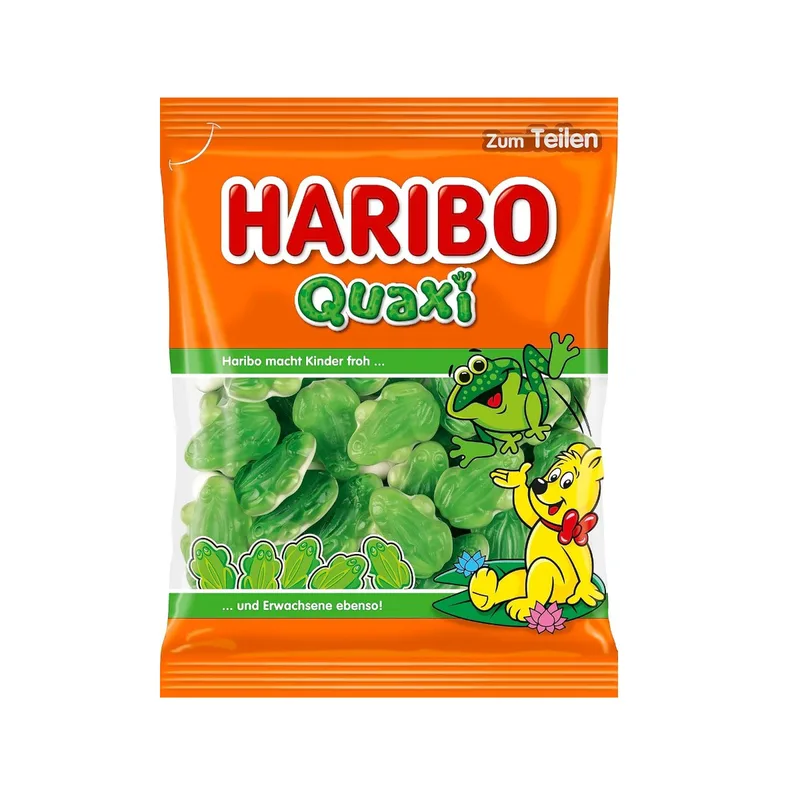 ΖΑΧΑΡΩΤΑ HARIBO QUAXI ΒΑΤΡΑΧΑΚΙΑ 100gr