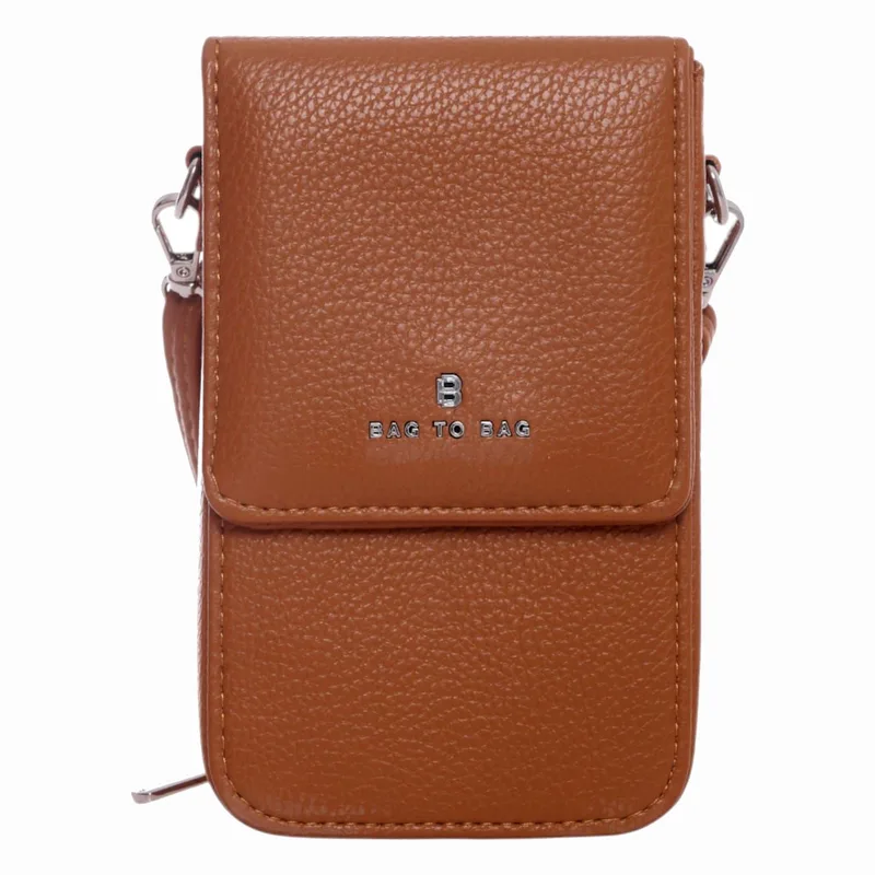 Bag to bag Τσαντάκι κινητού – YC02913 Brown