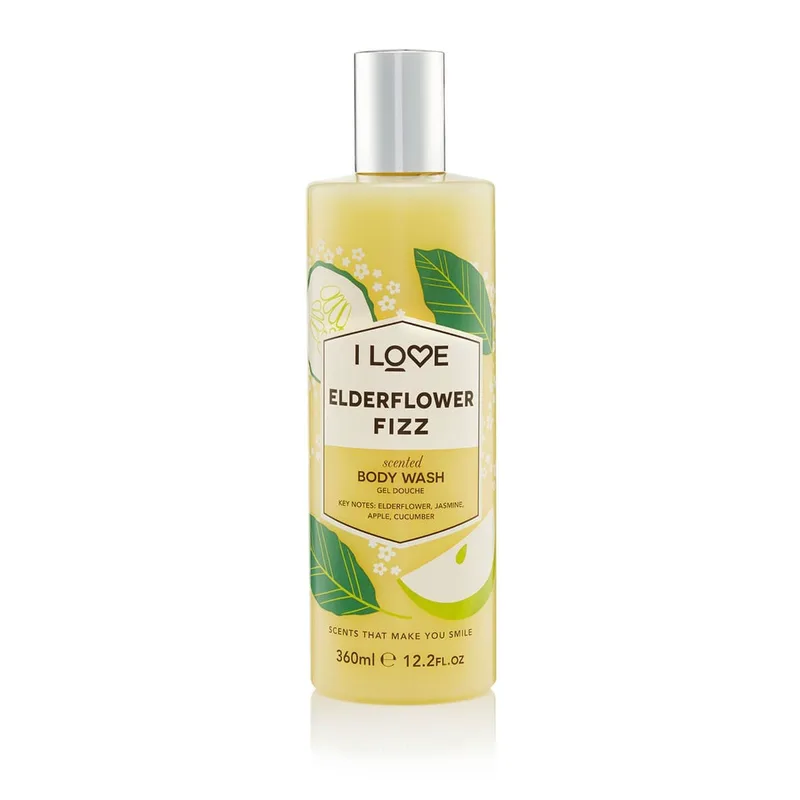 Scented Body Wash 360ml -Elderflower Fizz