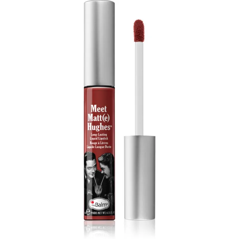 theBalm Meet Matt(e) Hughes Long Lasting Liquid Lipstick μακράς διαρκείας ρευστό κραγιόν απόχρωση Loyal 7.4 ml