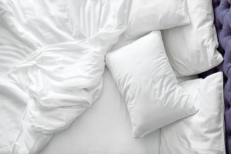 Beauty Home Παπλωματοθήκη Ξενοδοχείου King Size Lucid Art Ε1035 Percale CVC 80%Cot-20%Pol 270x250 Λευκό