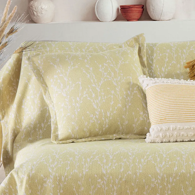 Διακοσμητικό Μαξιλάρι (50x50) Nef-Nef Homeware Estia Yellow