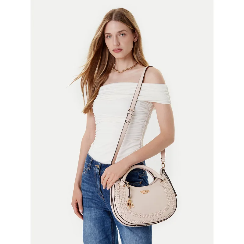 Τσάντα Guess Tatum HWNG96 67060 Μπεζ