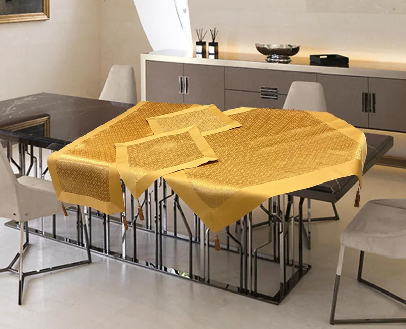 ΣΕΤ ΚΑΡΕ 7ΤΜΧ. ΣΑΤΙΝΕ ΖΑΚΑΡ ΜΕ ΦΑΣΑ TUNIS LINEAHOME