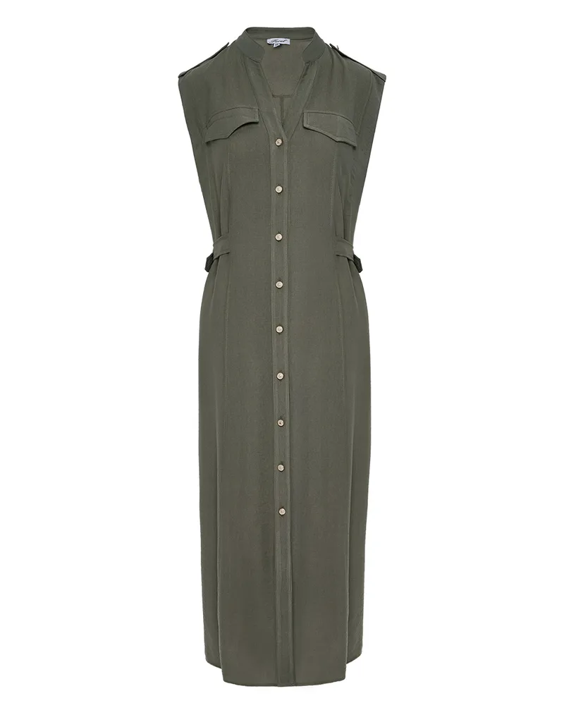 FOREL Φόρεμα 082.50.01.040-XAKI Khaki