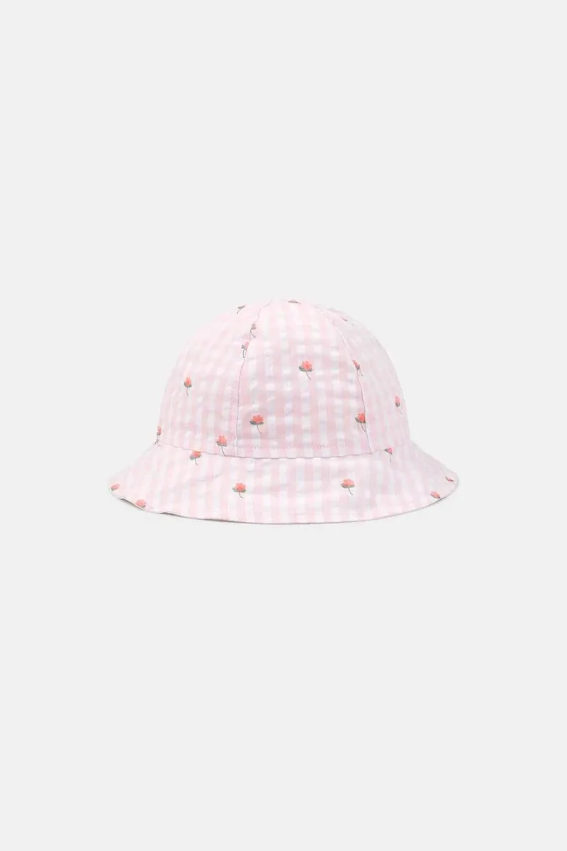 DPAM βρεφικό καπέλο για κορίτσια "Pink Bucket" - 376286 Ροζ