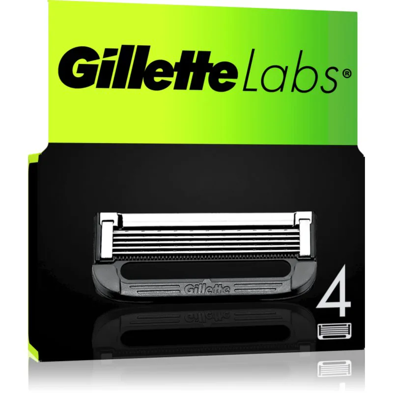 Gillette Labs ανταλλακτικές λεπίδες 4 τμχ