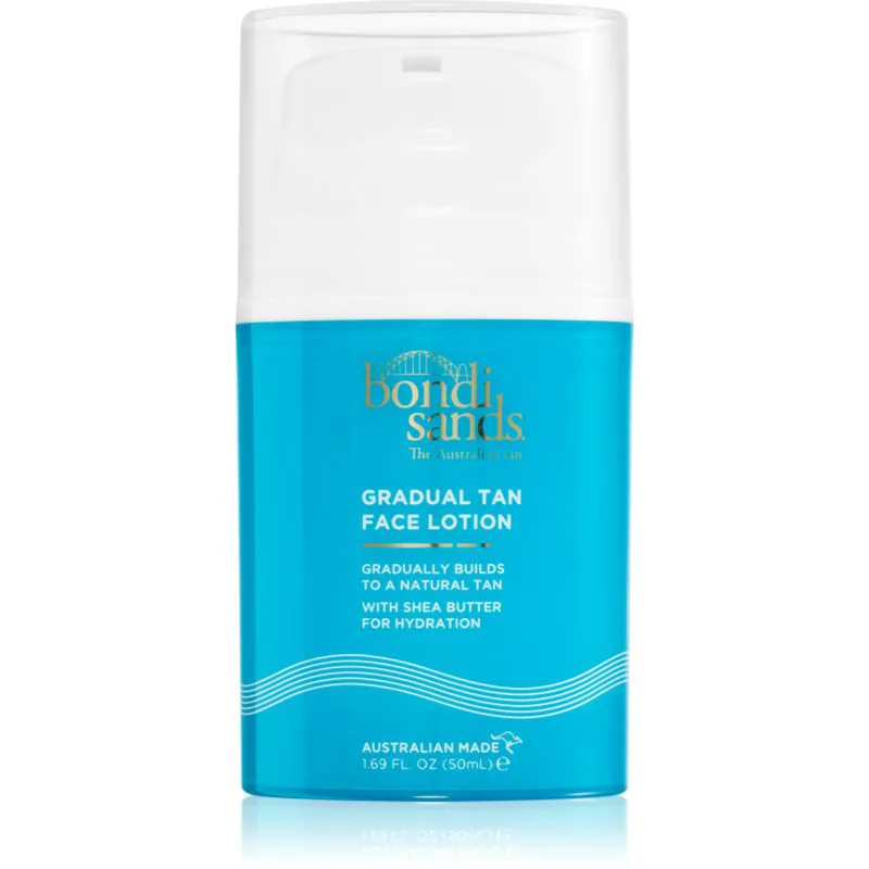 Bondi Sands Gradual Tan Face Lotion ενυδατική κρέμα προσώπου για σταδιακό μαύρισμα 50 ml