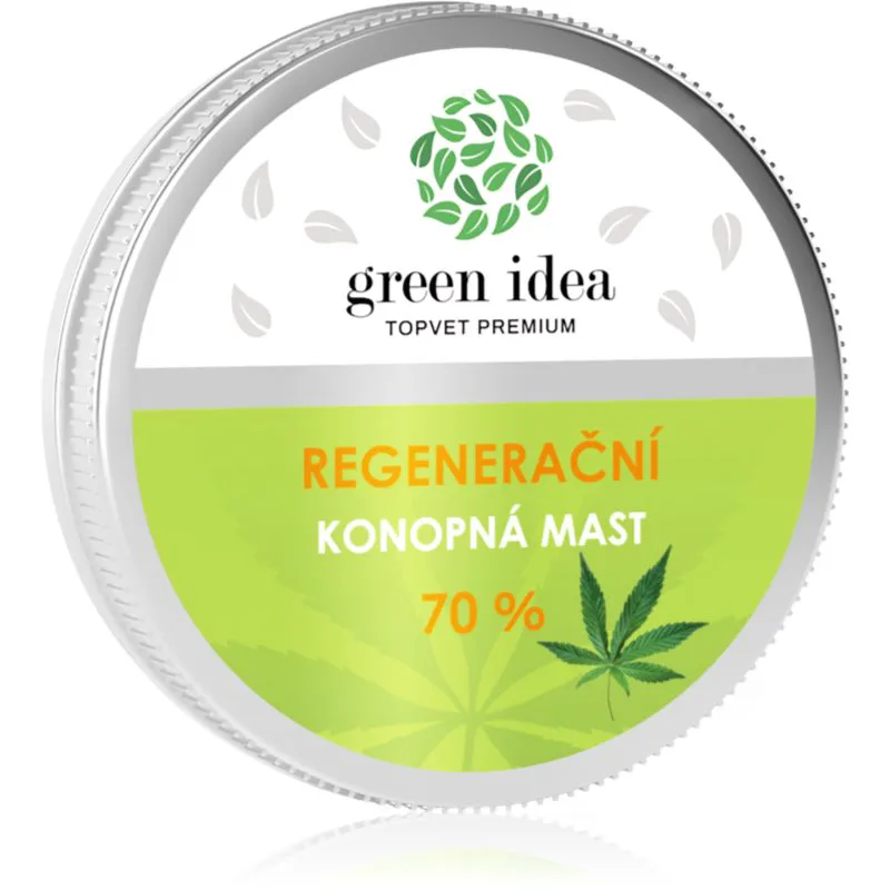 Green Idea Regenerative hemp ointment 70% αναγεννητική και καταπραϋντική φροντίδα 100 ml