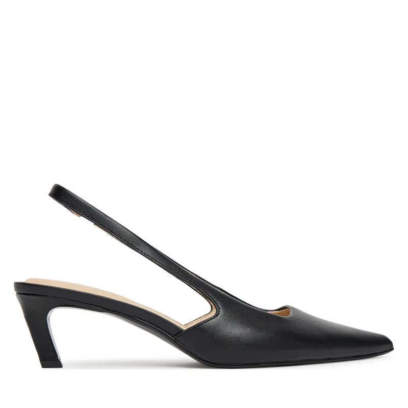Γοβάκια Calvin Klein Ess Kitten Heel Sling Back HW0HW02641 Μαύρο