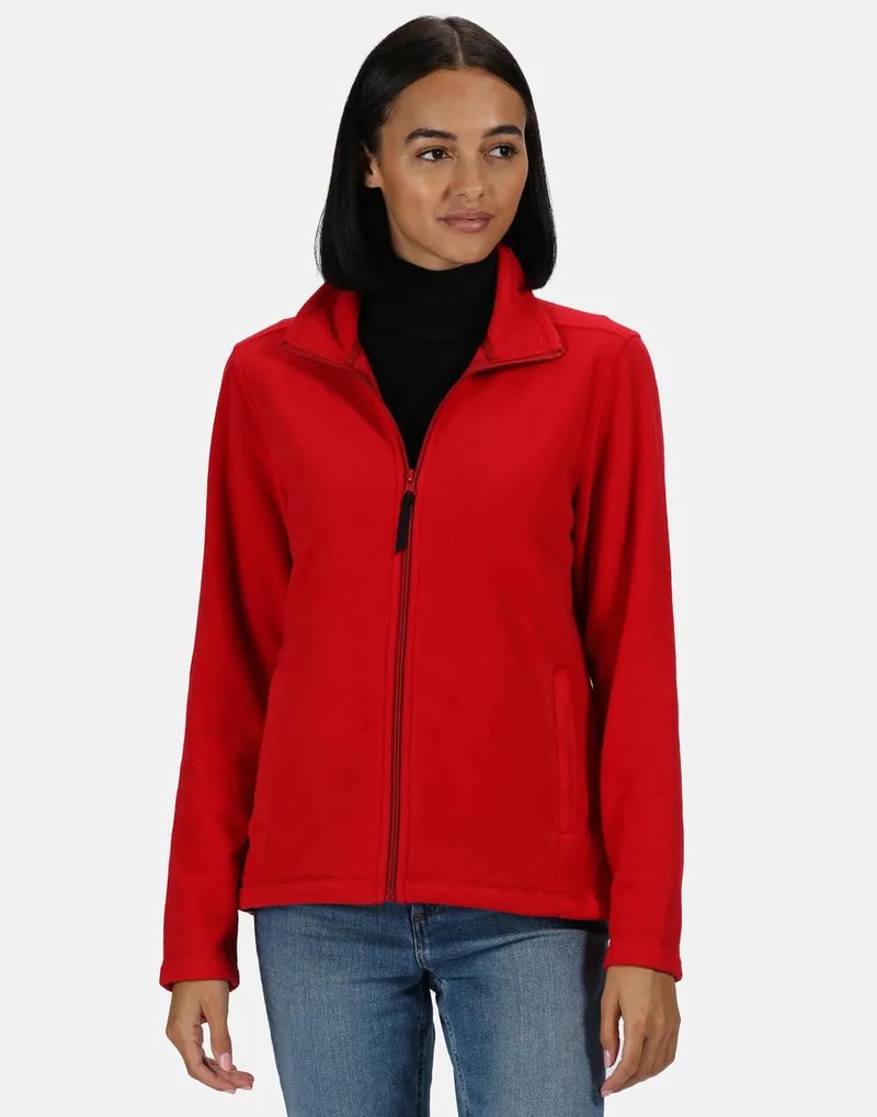 Γυναικεία Ζακέτα Fleece TRF565 Regatta Micro Full Zip Classic Red