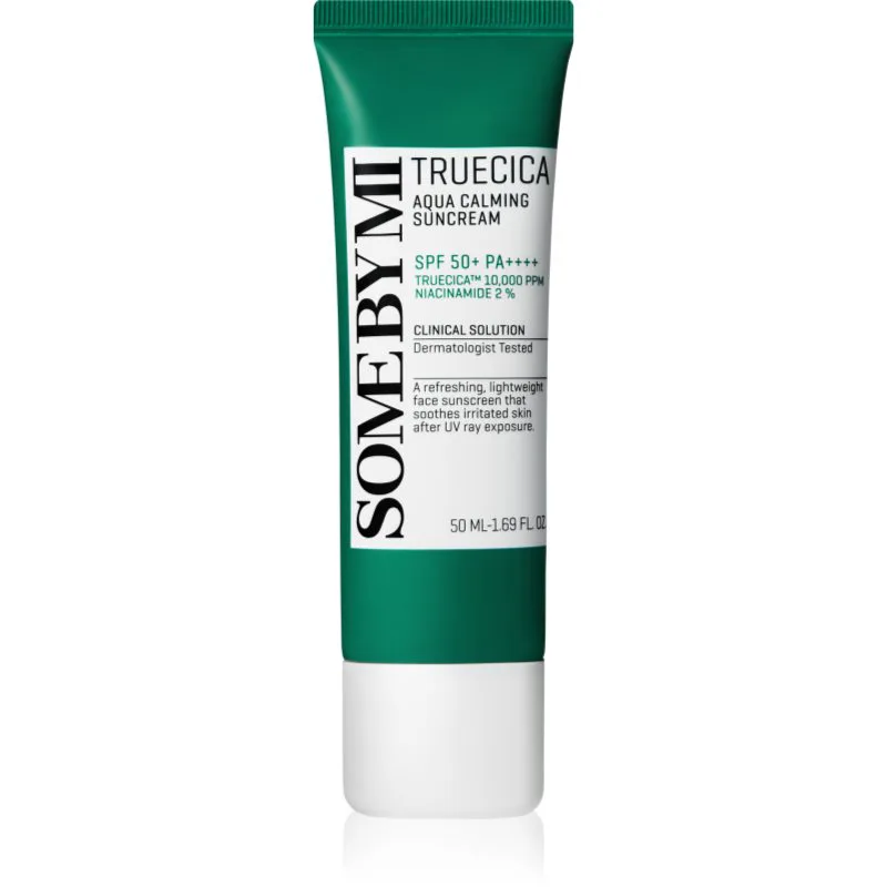 Some By Mi Truecica Aqua Calming Suncream καταπραϋντικό προστατευτικό γαλάκτωμα SPF 50+ 50 ml