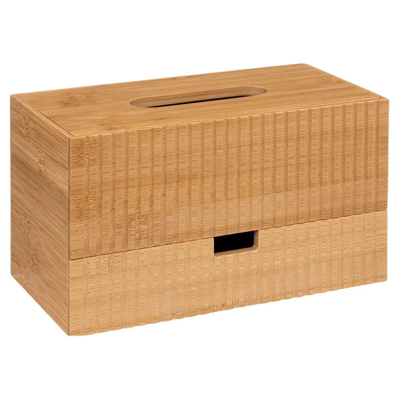 5Five Κουτί Για Χαρτομάντηλα Με Συρτάρι Bamboo Terre Inconnue