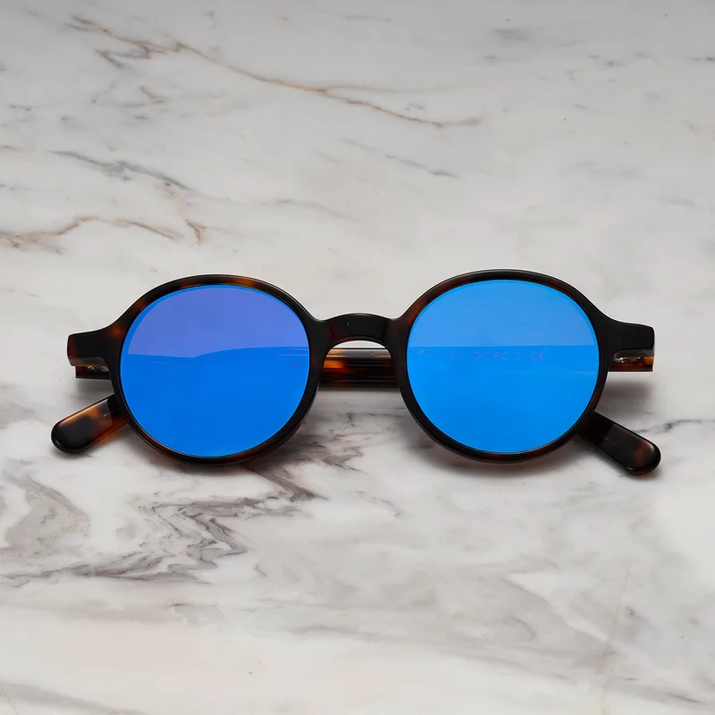 GIORGIO A12EP4 - GIORGIO - TORTOISE - BLUE MIRROR Sunglasses | Tortoise | Blue Mirror Shades | Explicit Poets Sunglasses