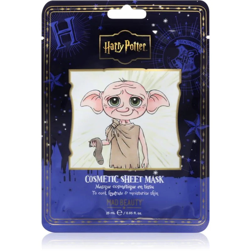 Mad Beauty Harry Potter Dobby φύλλο μάσκας με μαλακτική δράση 25 ml