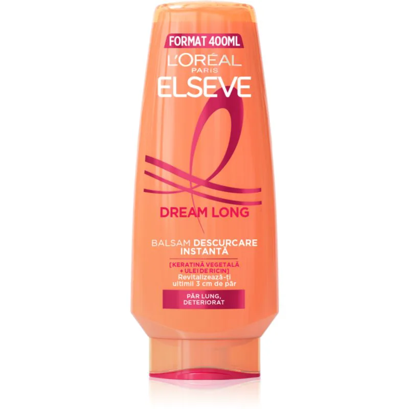 L’Oréal Paris Elseve Dream Long βάλσαμο μαλλιών για εύκολο χτένισμα μαλλιών 400 ml