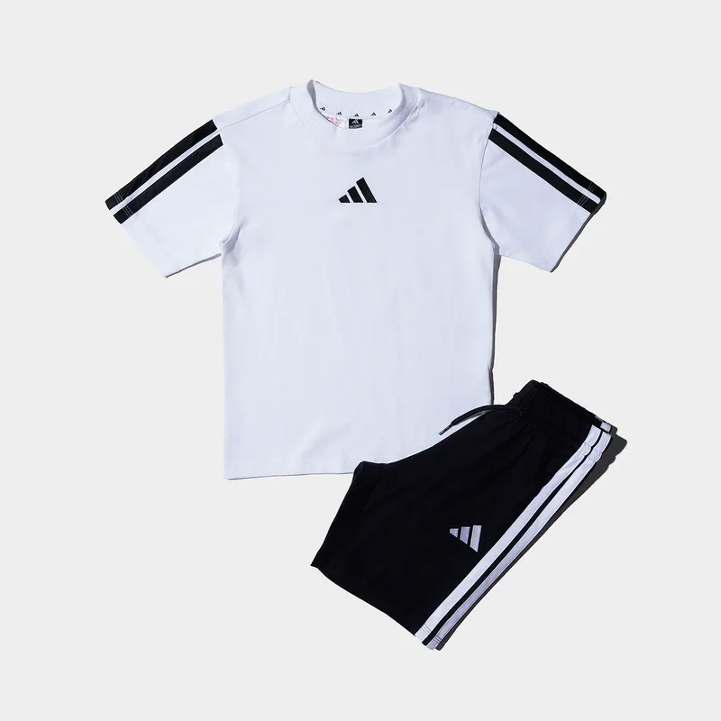 adidas Sportswear 3-Stripes T-shirt Παιδικό Σετ Φόρμας (9000213549_1540)