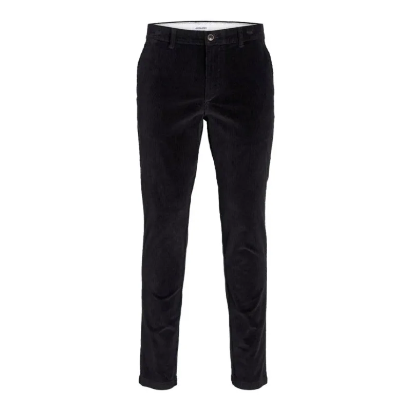 Ελαστικό κοτλέ chino παντελόνι "Marco Basic Corduroy",της Jack & Jones - Black