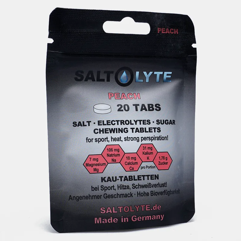 Saltolyte Chewing Συμπλήρωμα Διατροφής Ροδάκινο (9000255438_9899)
