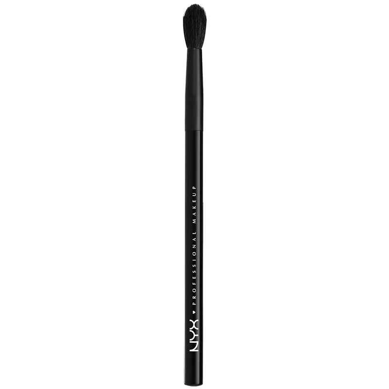 Nyx Professional Makeup Crease Brush Ιδανικό Στρογγυλεμένο Θολωτό Πινέλο για Ανάμειξη των Σκιών Κάτω Από τα Μάτια 1 Τεμάχιο