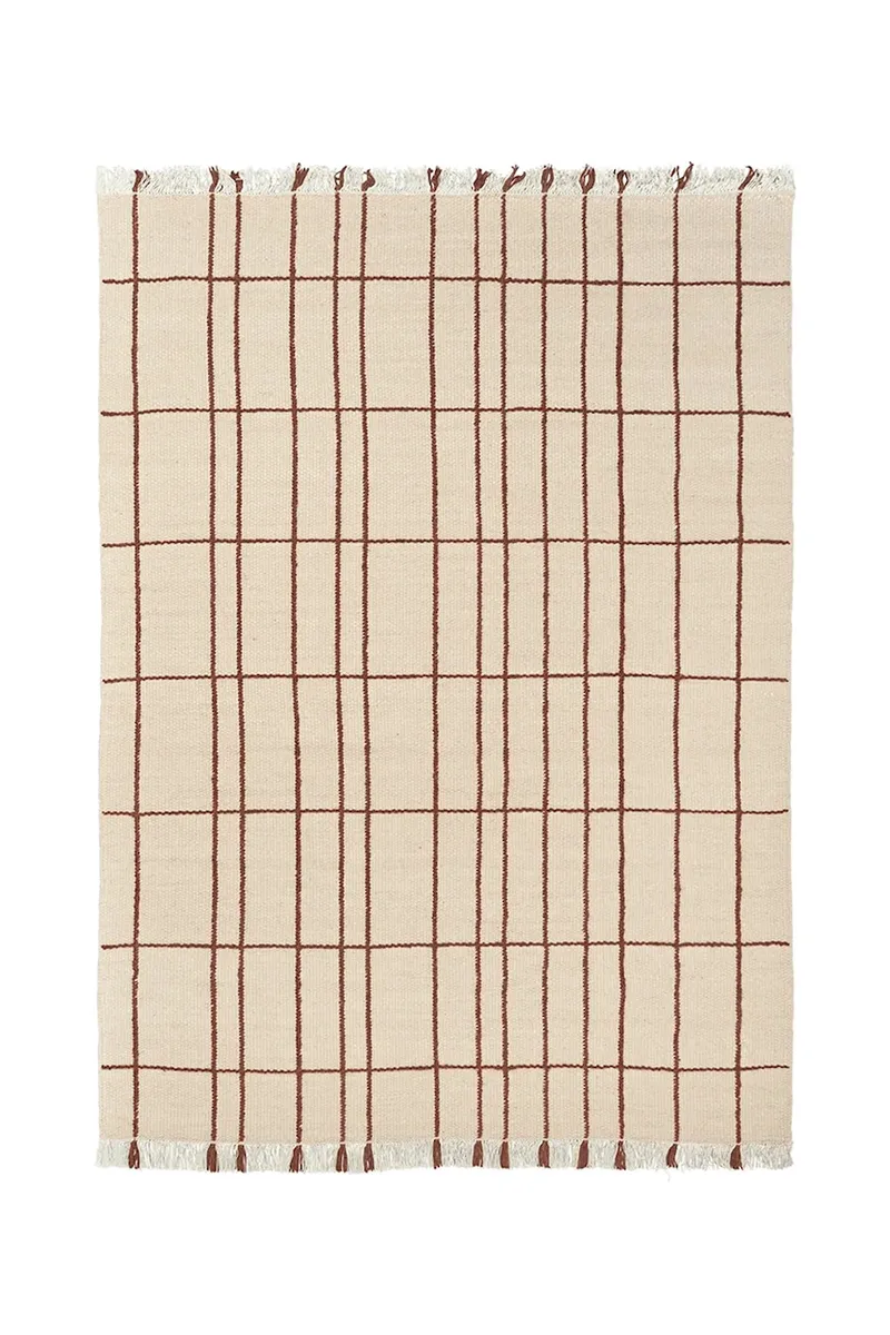 Ferm Living χαλί δαπέδου από μαλλί 140 x 200 cm